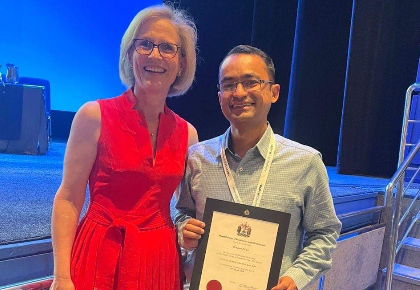 RCPCH Fellowship and Participation in Annual Conference 2024 in Birmingham, UK (Award ceremony)