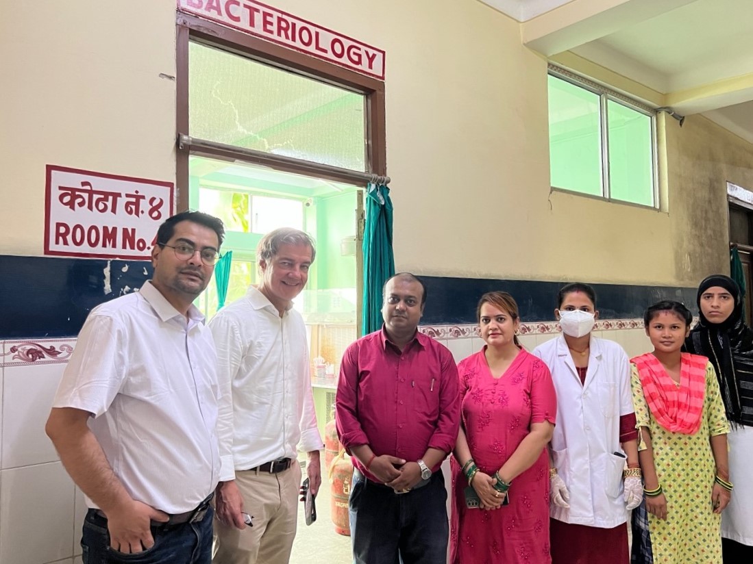 Study team at National Medical College & Teaching Hospital, Birgunj