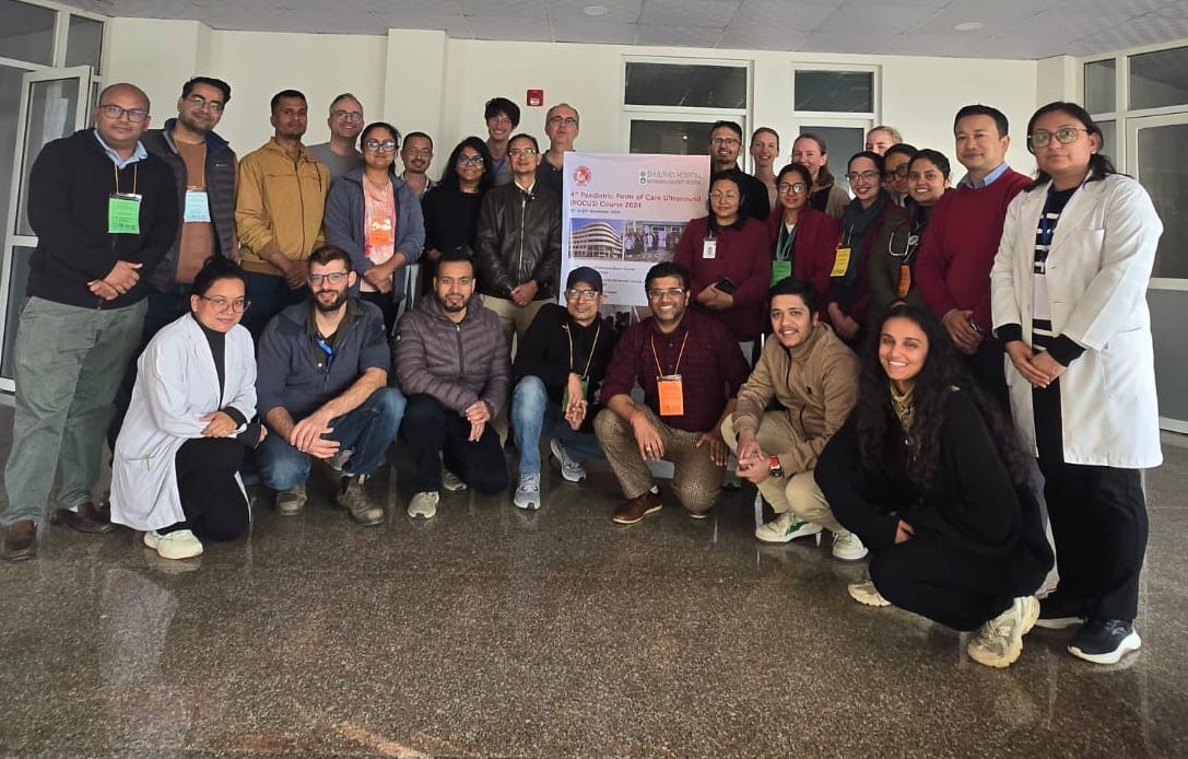 Advanced course on “Paediatric Point-of-care Ultrasound”