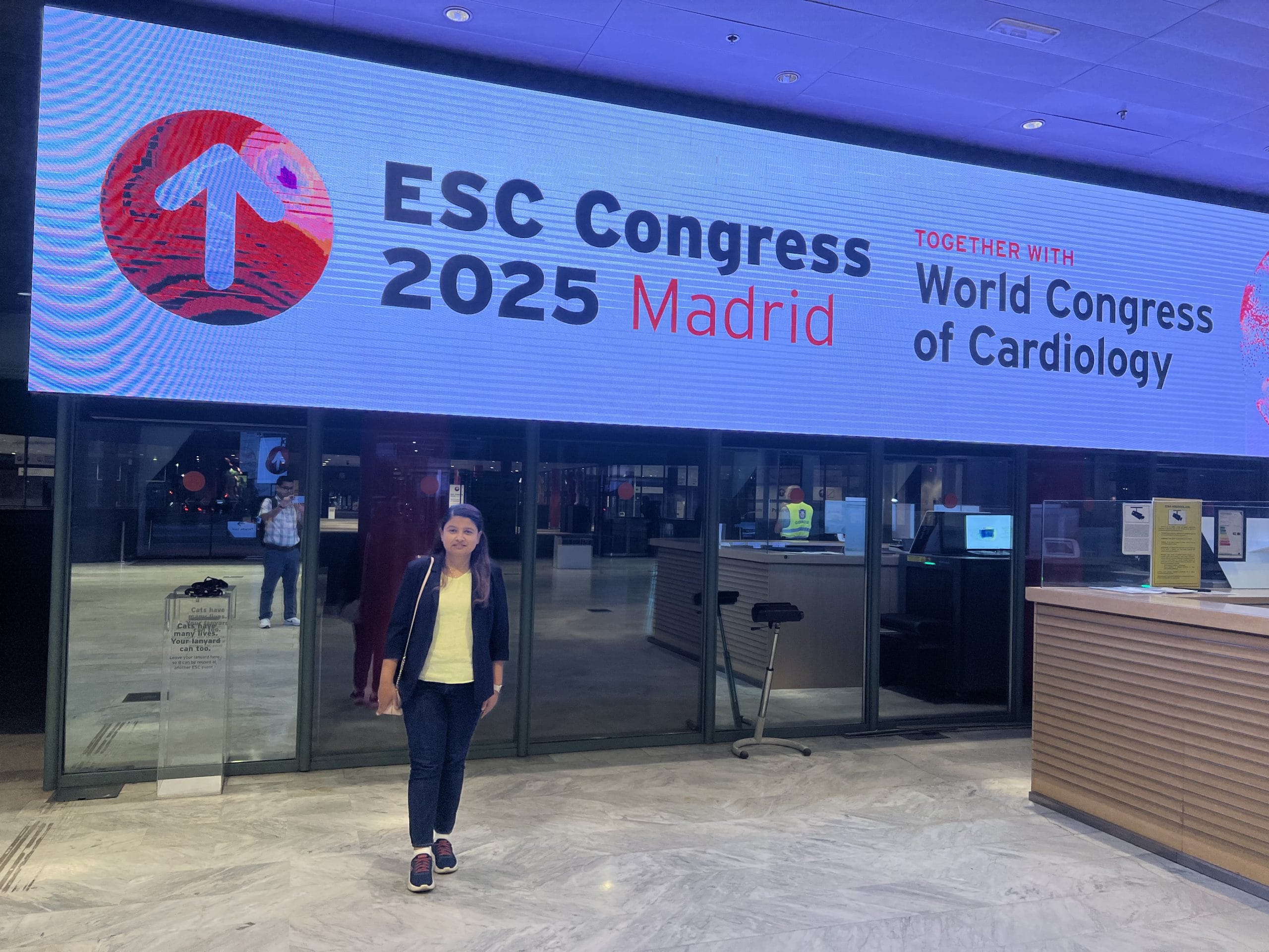 Participation in ESC Congress 2025, Madrid
